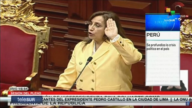 Síntesis 10-12: Se profundiza crisis política en Perú