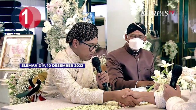 [TOP 3 NEWS] Akad Nikah Kaesang dan Erina Gudono, Jan Ethes Antar Cincin, Demo Buruh RKUHP