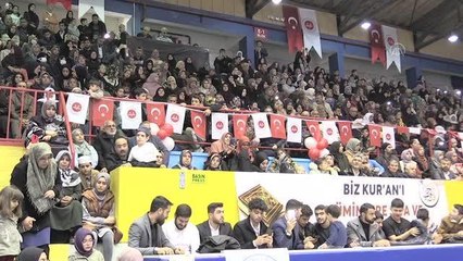 160 kişi hafızlık eğitimini tamamladı