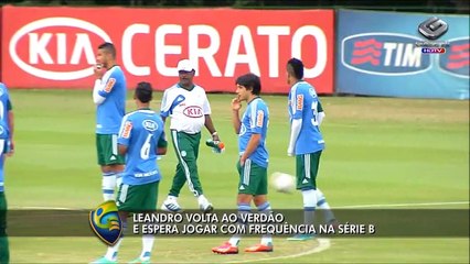 Leandro aumentar sequência de jogos no Palmeiras