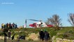 The Coastguard rescue helicopter was called to Deal