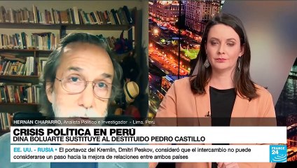 Hernán Chaparro: "Lo que intentó Castillo fue un acto ilegal"