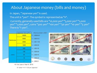 About Japanese Money