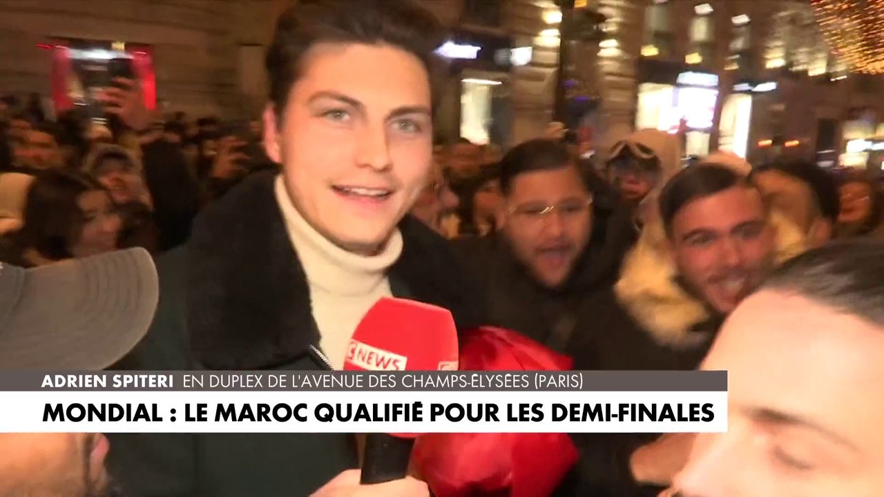 Adrien Spiteri en direct des Champs-Élysées : «Cette victoire est ...