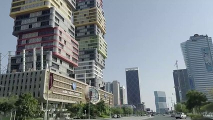 Only Qatar Could have Built Such Stadium and Museum - MIDDLE EAST MOTORCYCLE TOUR