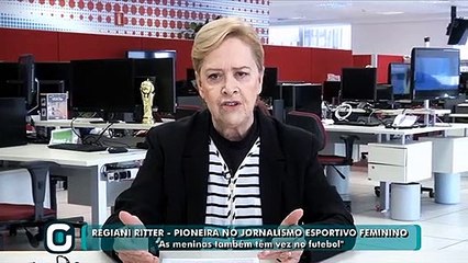 Regiani Ritter As meninas também têm vez no futebol