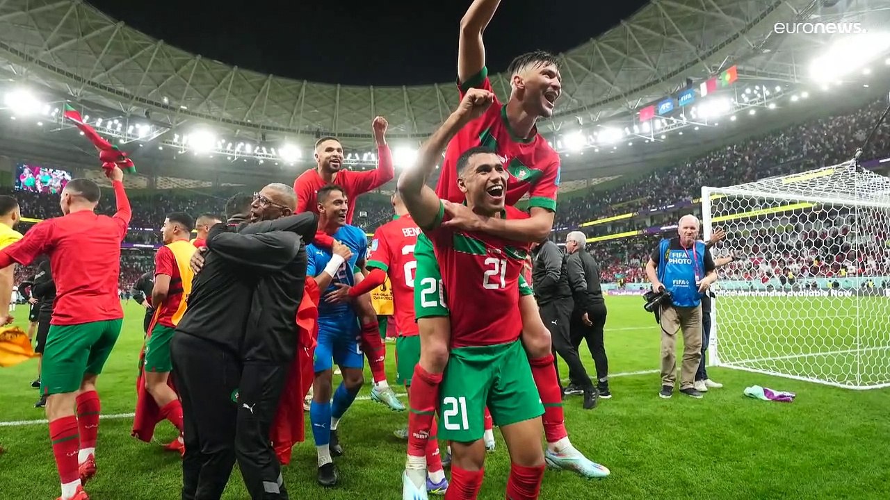 Сборная Марокко выиграла у Португалии 1:0 и выш...