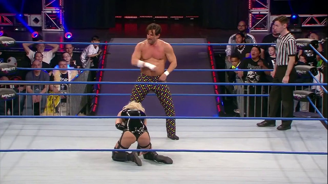 Scarlett (in-ring debut) vs Glenn Gilbertti – TNA Impact - 2019.03.29 (TVRip)