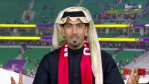 أمير قطر يحتفل بفوز المغرب على البرتغال في كأس العالم 2022