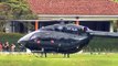 Seleção Neymar chega de helicóptero à Granja Comary