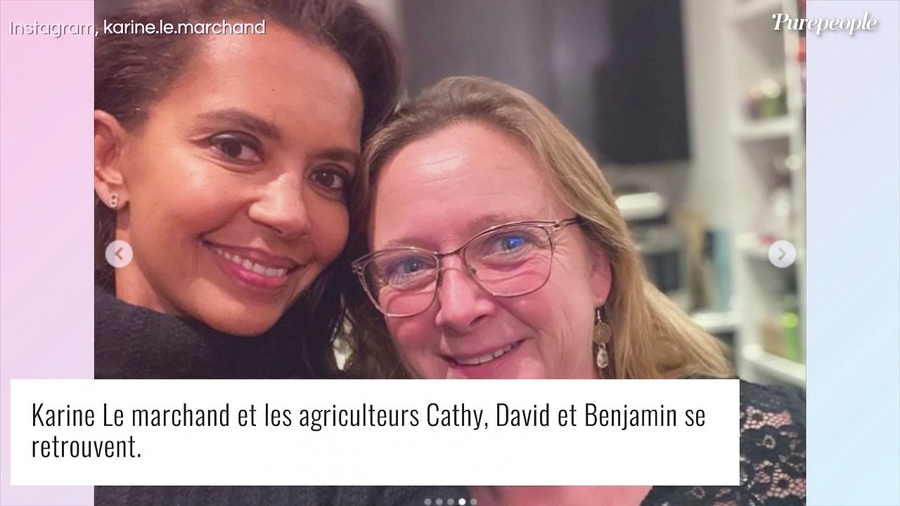 L'amour est dans le pré : "Du vin, du champagne, des truffes..." Karine Le Marchand gâtée avec d'anciens candidats