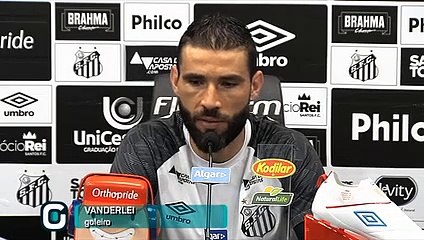 Veja o que disse o goleiro Vanderlei em entrevista coletiva