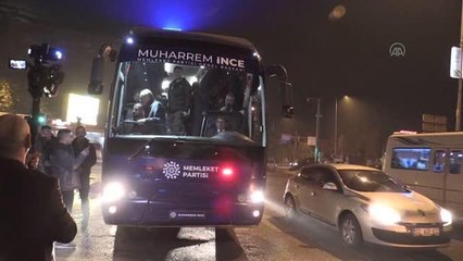 Memleket Partisi Genel Başkanı İnce, Adıyaman'da esnafı ziyaret etti