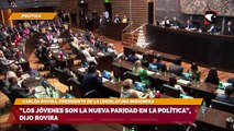 “Los jóvenes son la nueva paridad en la política”, dijo Rovira