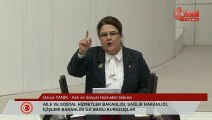 Muhalefet konuşurken sırtını dönünce Bakan Yanık sinirlerine hakim olamadı