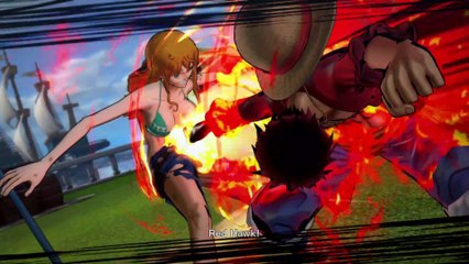 Luffy’s Red Hawk Attack on All Female Characters + Alternate & Damaged Costumes | OPBB