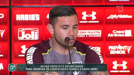 São Paulo treina em busca da recuperação em atividade com presença de Micale