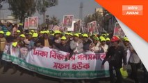 Protes Bangladesh | PM Bangladesh dituntut letak jawatan