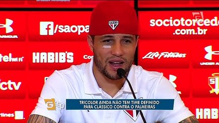 Tricolor ainda não tem time definido para clássico contra Palmeiras