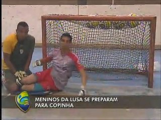 Treinamento inusitado marca a preparação dos juniores da Lusa