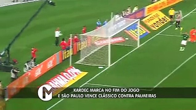 Assista aos melhores momentos de Palmeiras e São Paulo