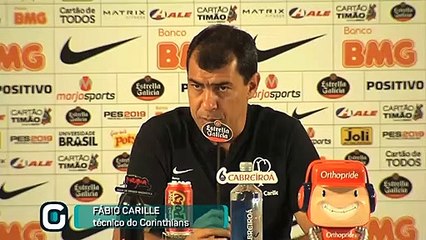 Carille fala em melhorar desempenho da equipe e elogia função de Love