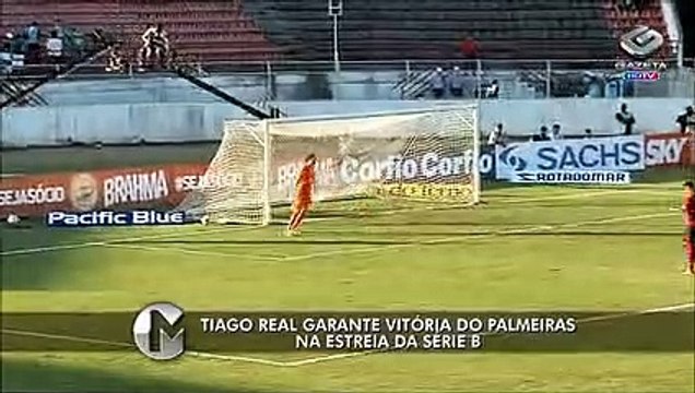 Assista aos melhores momentos de Palmeiras e Atlético-GO