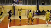 Images maritima: des paniers du match Martigues Sport Basket - Toulouse