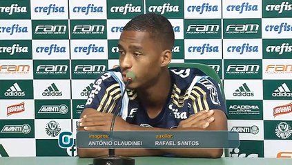 Matheus Sales mantém o otimismo no Palmeiras