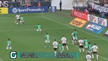 Gol de Carlos Augusto para o Corinthians diante da Chape