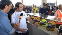 Veja os capacetes de Ayrton Senna