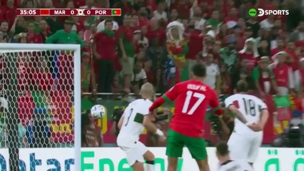 Video herunterladen: ¡MARRUECOS eliminó a PORTUGAL con RONALDO como suplente y pasó a semis! - Marruecos 1-0 Portugal