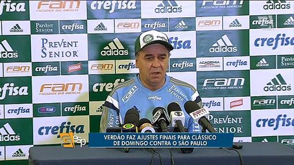 Marcelo Oliveira tem dúvidas para escalar o Palmeiras para o clássico