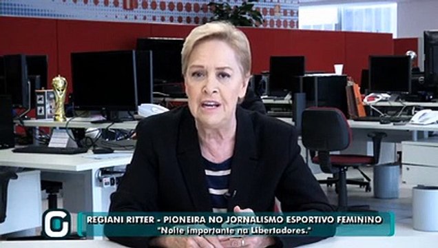 Regiani Ritter Brasileiros em noite importante na Libertadores