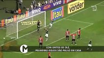 Assista aos melhores momentos de Palmeiras x São Paulo