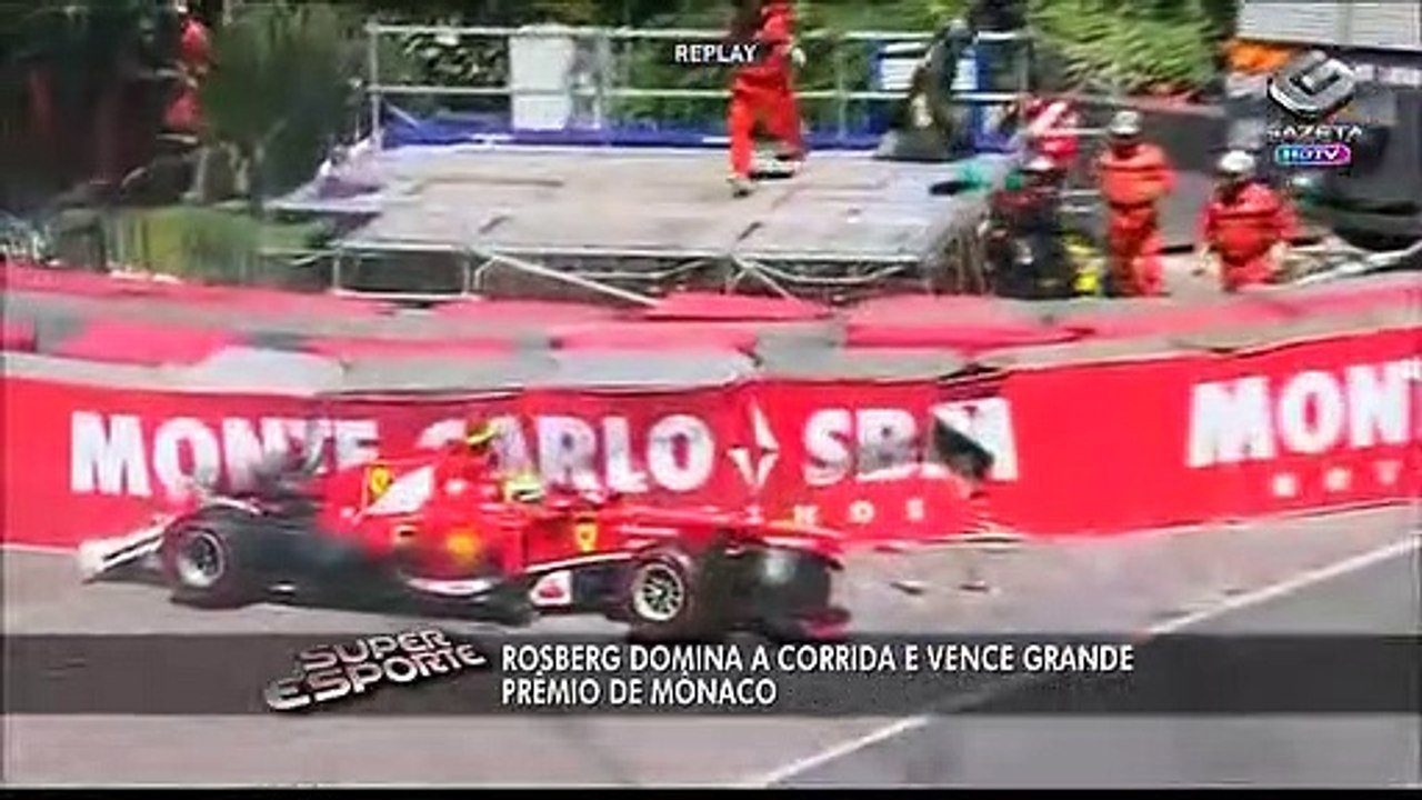 Assista à vitória de Nico Rosberg em Mônaco