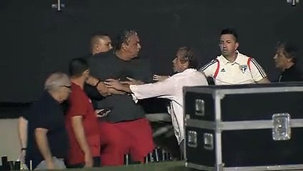 Assista Torcedor do camarote do São Paulo causa confusão no Morumbi