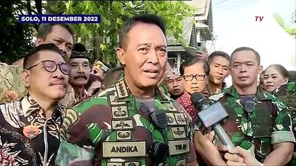 Pengamanan Kirab Pernikahan Kaesang-Erina, Panglima TNI: Kita Sudah Menyiapkan yang Terbaik