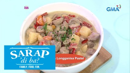 Sarap,‘Di Ba?: Sarap, ‘Di Ba?: Ang perfect holiday Chicken Longganisa Pastel recipe ni Carmina Villaroel-Legaspi!