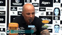 Sampaoli fala sobre a classificação do Santos diante do Atlético-GO