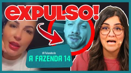 A FAZENDA14: DEOLANE DESISTE DE FLOPAR A FINAL; VINI É EXPULSO DA PROVA COM ELIMINADOS POR FALAR D+