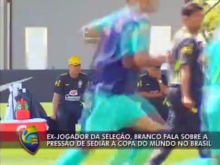 Confira a entrevista do ex-jogador da Seleção Brasileira Branco