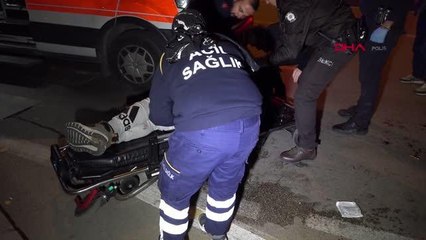 TARTIŞIP, KARNINDAN BIÇAKLADI; BEKÇİLERCE YAKALANDI