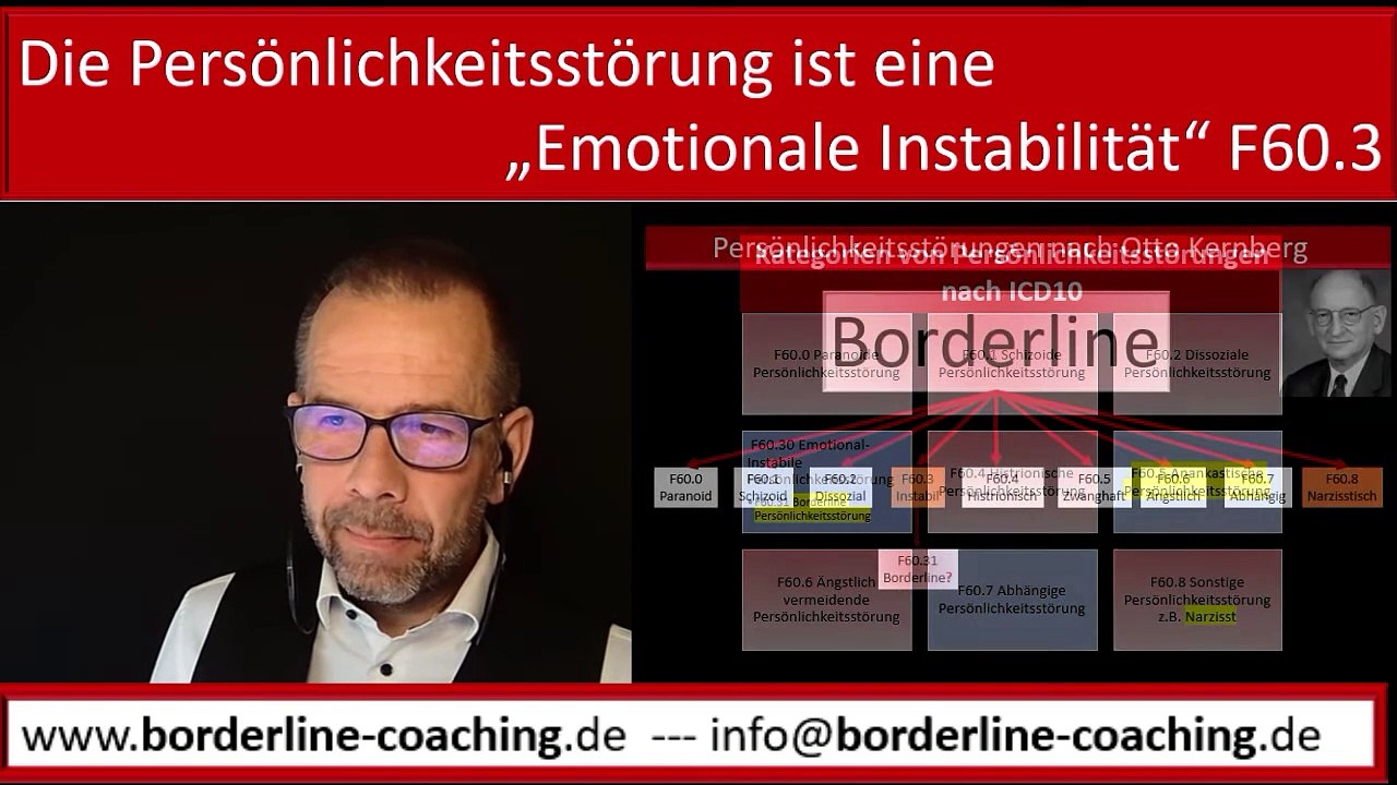 Persönlichkeitsstörung ist Emotionale Instabilität F60.3