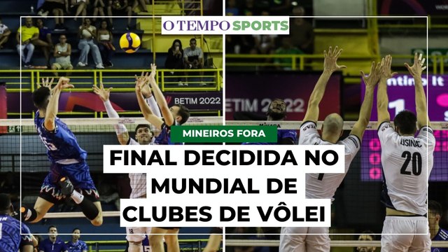 Mineiros perdem nas semi-finais e Mundial de Clubes de vôlei terá campeão italiano