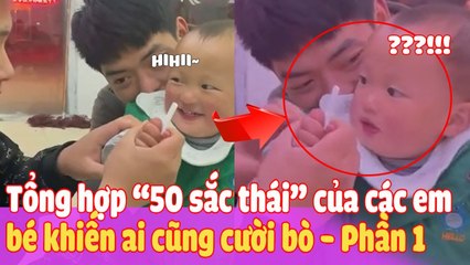 Tổng hợp "50 sắc thái" của em bé khiến ai cũng đều phải cười bò - Phần 1