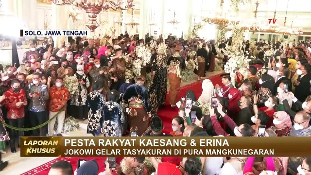 Kenakan Baju Adat Solo Putri, Ternyata Baju Pengantin Kaesang dan Erina Miliki Makna yang Mendalam!