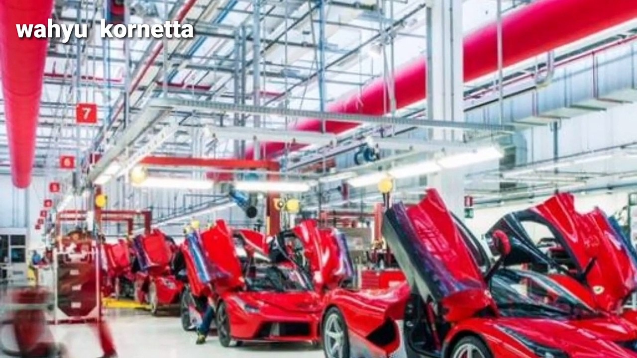 PABRIK PEMBUATAN MOBIL FERRARI