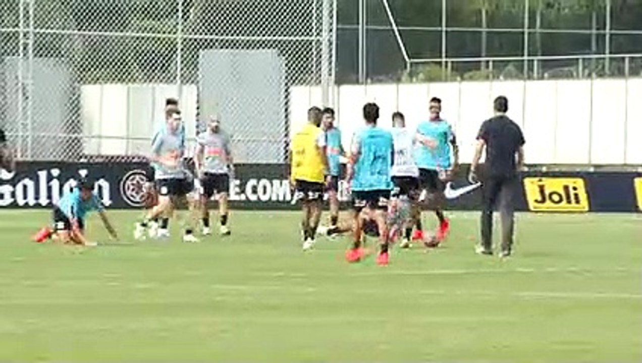 Confiras os destaques do treino do Corinthians...