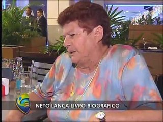 Livro biográfico sobre o ex-jogador Neto é lançado em São Paulo